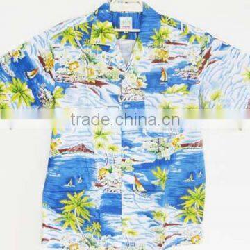 printed short sleeve casual shirts