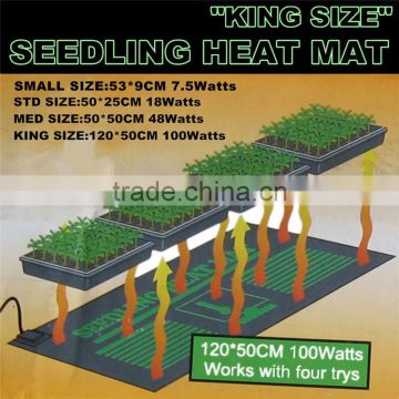 Indoor plants or seeds growing heat mat