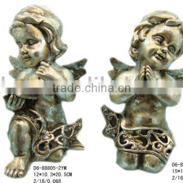 Ceramic angel figurine