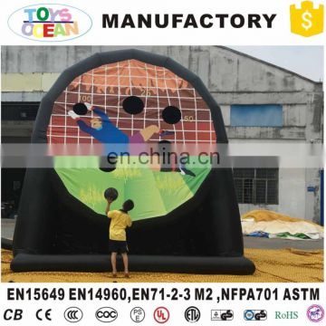 Inflatable football target/inflatable football shootout/inflatable football shoot game