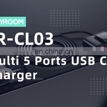 Joyroom JR-CL03 Multi ports Usb car charger 6.2A car charger adapter
