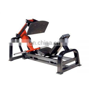 Commercial gym equipment with plate loaded leg press LH09