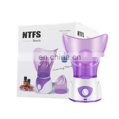 Good Quality OEM 130W Hot Vapor Ozone Face Steamer 50ML Facial Steamer Machine Professional With 3 In 1Function