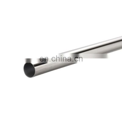 AISI 201 304 321 316 2B BA satin 8k mirror polished welded stainless steel pipe for handrail