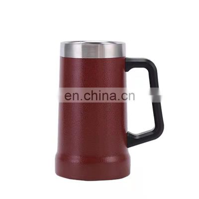 Factory Sale Stainless Steel Double Wall Bpa Free Stanley Beer Wide Mouth Drinking Water Bottle Travel Mug Cup