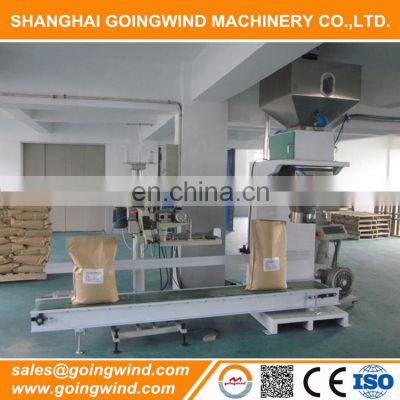 Semi automatic sesame packing machine auto sesame seeds sack weighing filling bagging packaging equipment cheap price for sale