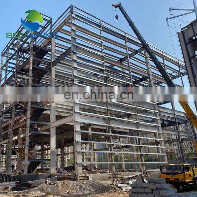 prefabricated pre engineering construction steel structure workshop building steel structure hotel building