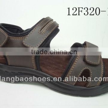 2014 New Sandals fashion Men Sandal Shoes men Leather Sandals, High Quality New Sandals