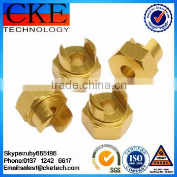 Brass CNC Lathe Double Fasteners Nipple in Turning Parts &Mechanical Services