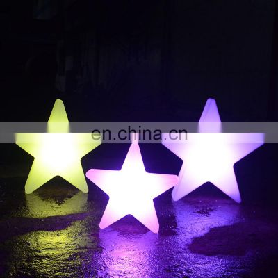 led Christmas tree lamp /3D rich design giant outdoor lampara de luces tree popular top star Christmas decoration supplies