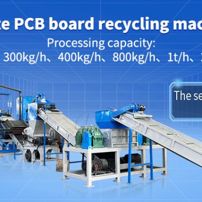 Stable performance computer Board Recycling Machine