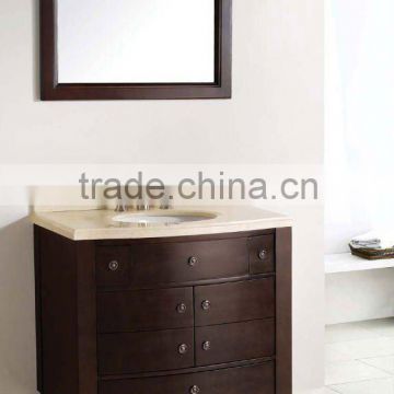 Solid Wooden Bathroom Cabinet Furniture 8703