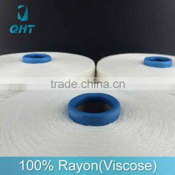 Uniform 100% viscose staple fiber polyester spun polyester yarn