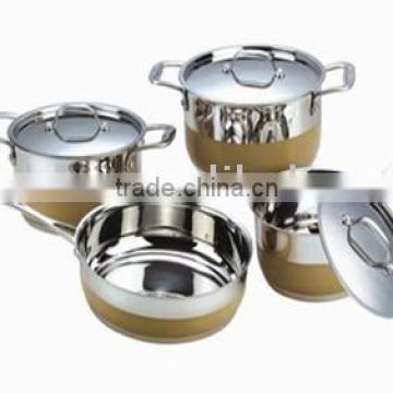 7pcs top quality stainless steel cookware