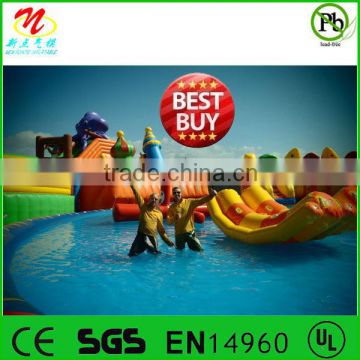 2014 best buy water cannon for water park inflatable water park design bulid