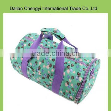 2015 Good quality canvas smart duffel bags promotional sports bags