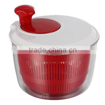 2016 Factory Price Mini Plastic Salad Spinner with crank handle