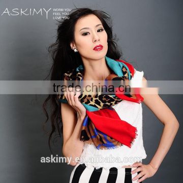 factory director lady's printed chinese scarf wholesale