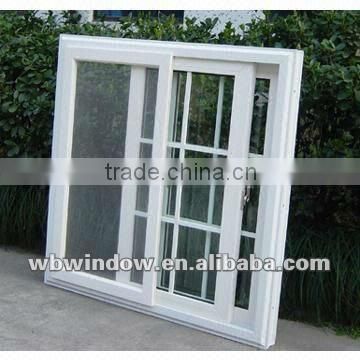 sliding window grill design,Elegant design pvc silding windows with grilles