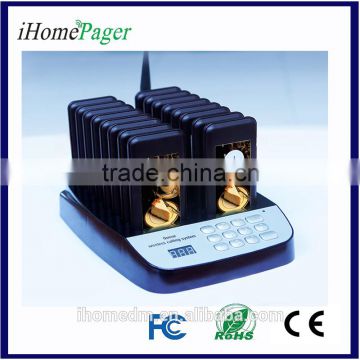 Ihomepager Intercom Vibrating Restaurant Coaster Pager