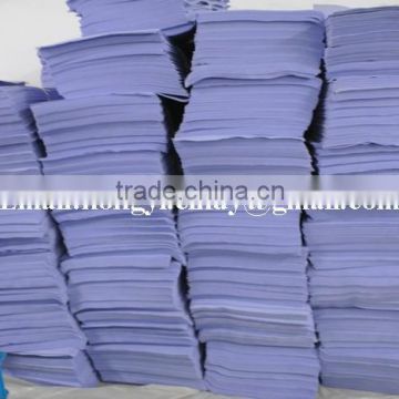 Needle punched nonwoven fabric super water absorbent magic cleaning cloth ( viscose/polyester)