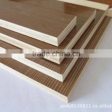 Furniture Grade Fancy Poplar Melamine Faced Plywood from Xinxiang Factory
