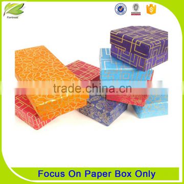 wholesale elegant rectangle folding paper box