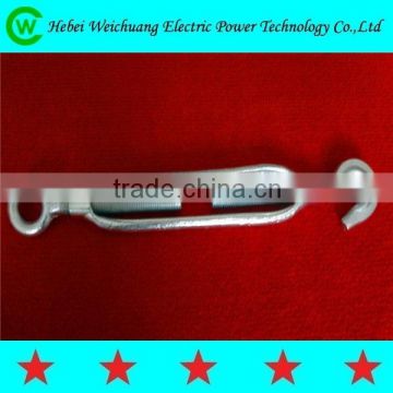 Electric Power Fitting High Quality Standard Turnbuckle with Hook and Eye Durable In Use