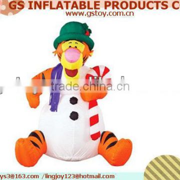 PVC inflatable outdoor christmas decorations EN71 approved