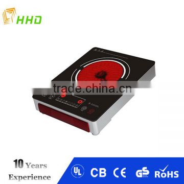 stainless steel body schott ceran ceramic hob handle electric infrared cooker / induction cooker