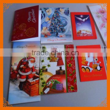 a4 size christmas greeting paper card and thanksgiveing greeting card                        
                                                Quality Choice