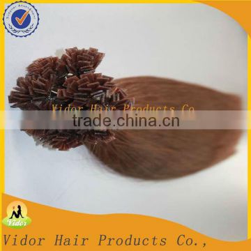 Fashion Indian Virgin Remy Flat Tip Hair Extension