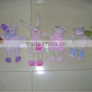 New design cute animal finger hand,hand puppets for sale