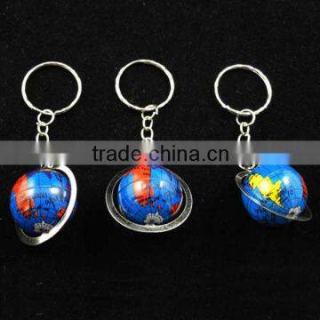 globe keychain