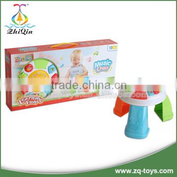 Learning fun baby toy musical chair piano toy game with music and light