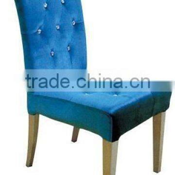 luxury Fabric material wood legs hotel room furniture