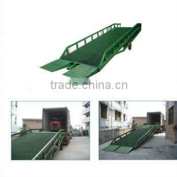Mobile ramp container loading equipment