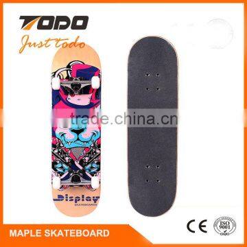 U 907S 7 ply 100% canadian maple complete skateboard