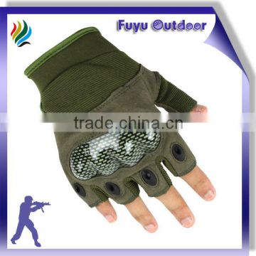newest High-end CHINA Half Finger Tactical Protective Camouflage color Shooting Gloves For Men