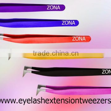 6A-SA L-Type Tweezers For Eyelash Extensions, Get Top Quality Tweezers With A Lot Colors Choice From ZONA PAKISTAN