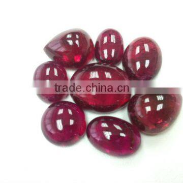 #CMZZ Natural Multi-Shape Cabs Loose Gemstone Rubellite Cabochon