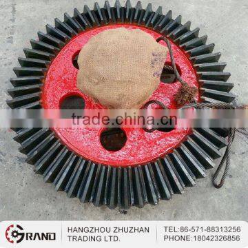 High quality C45 JIS standard bevel pinion gear case casting made in china