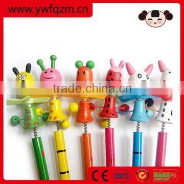 High quality hot selling wooden animal hb pencil