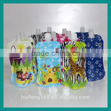plastic Eco-Friendly new style OEM factory stand up pouch for drink