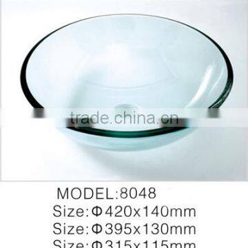 classical bathroom glass basin LN-WB8048