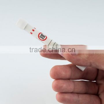 Single use alcohol test for business merchandise