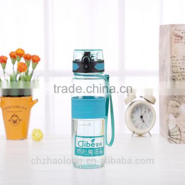 easy carry water bottle with silicone sleeve manufacturer