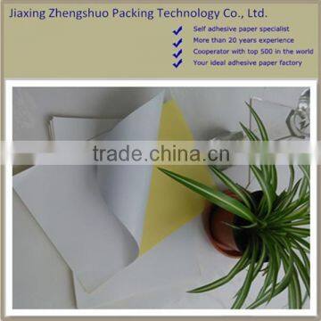 2015 China supplier matt adhesive a4 printing paper