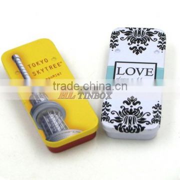 Multifunctional Promotional Mint Tins with Sliding Lid