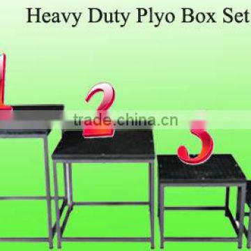 Multi function heavy duty plyo box set
